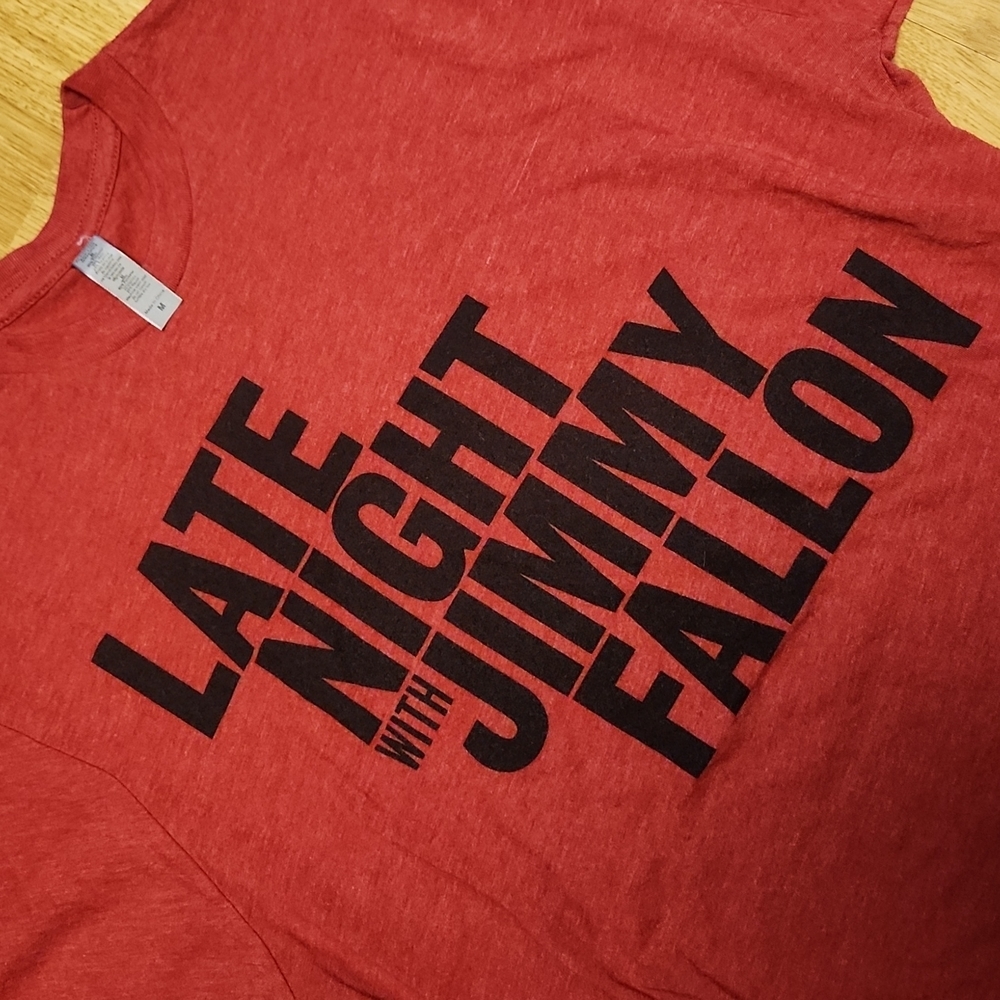 Late Night with Jimmy Fallon SS tee sz M - Picture 2 of 2